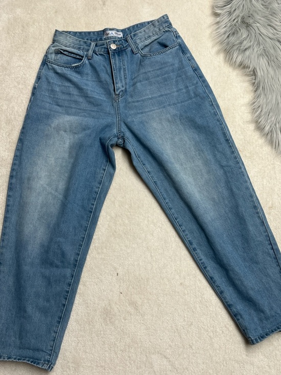 YMI Denim - YMI High Rise Straight Leg Jeans Women’s  Size 11/30 Light Wash Relaxed fit Mom